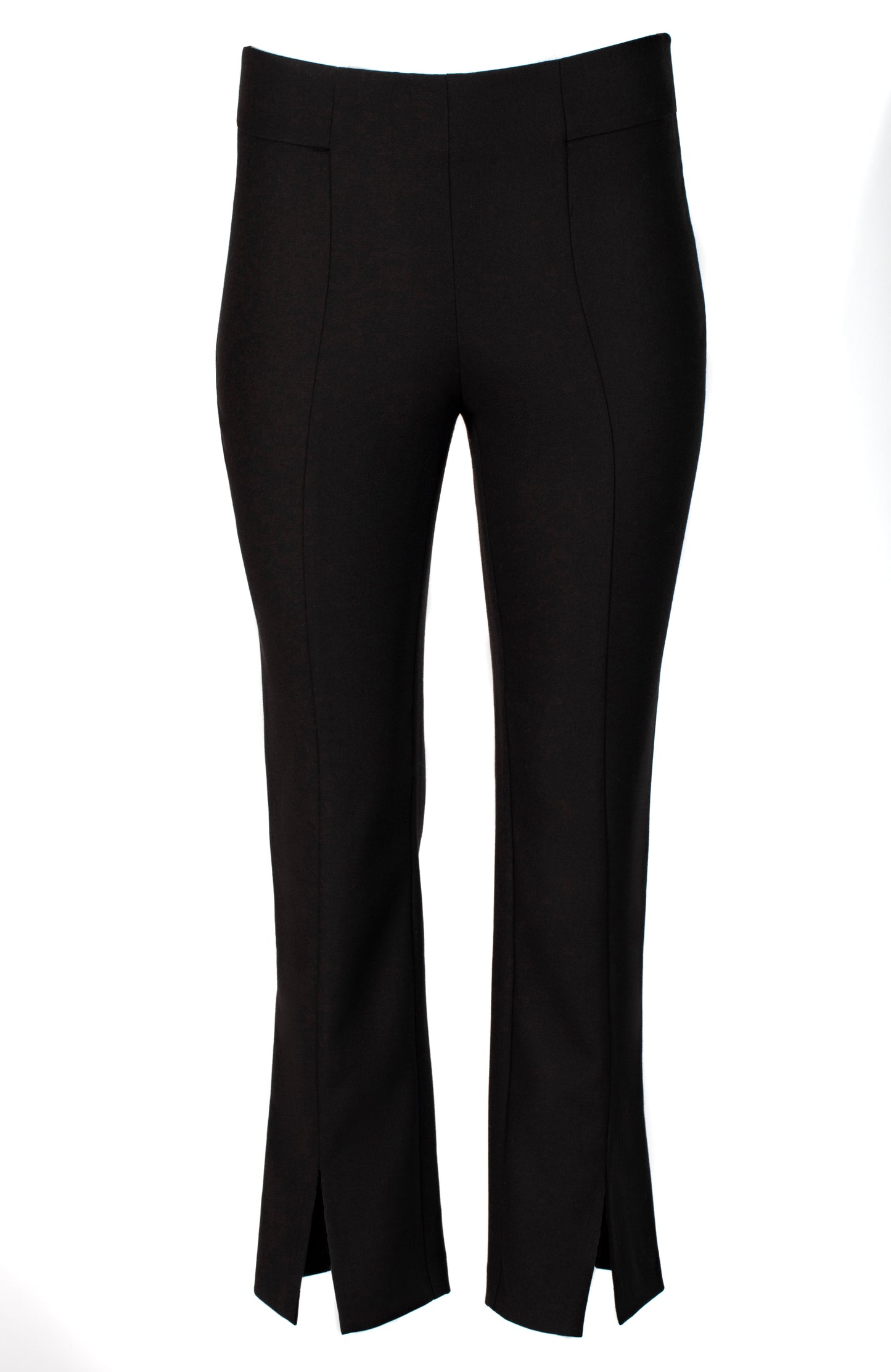 The Phillip Slit Pant - Onyx