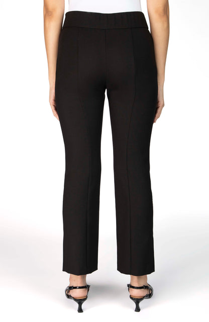 The Phillip Slit Pant - Onyx