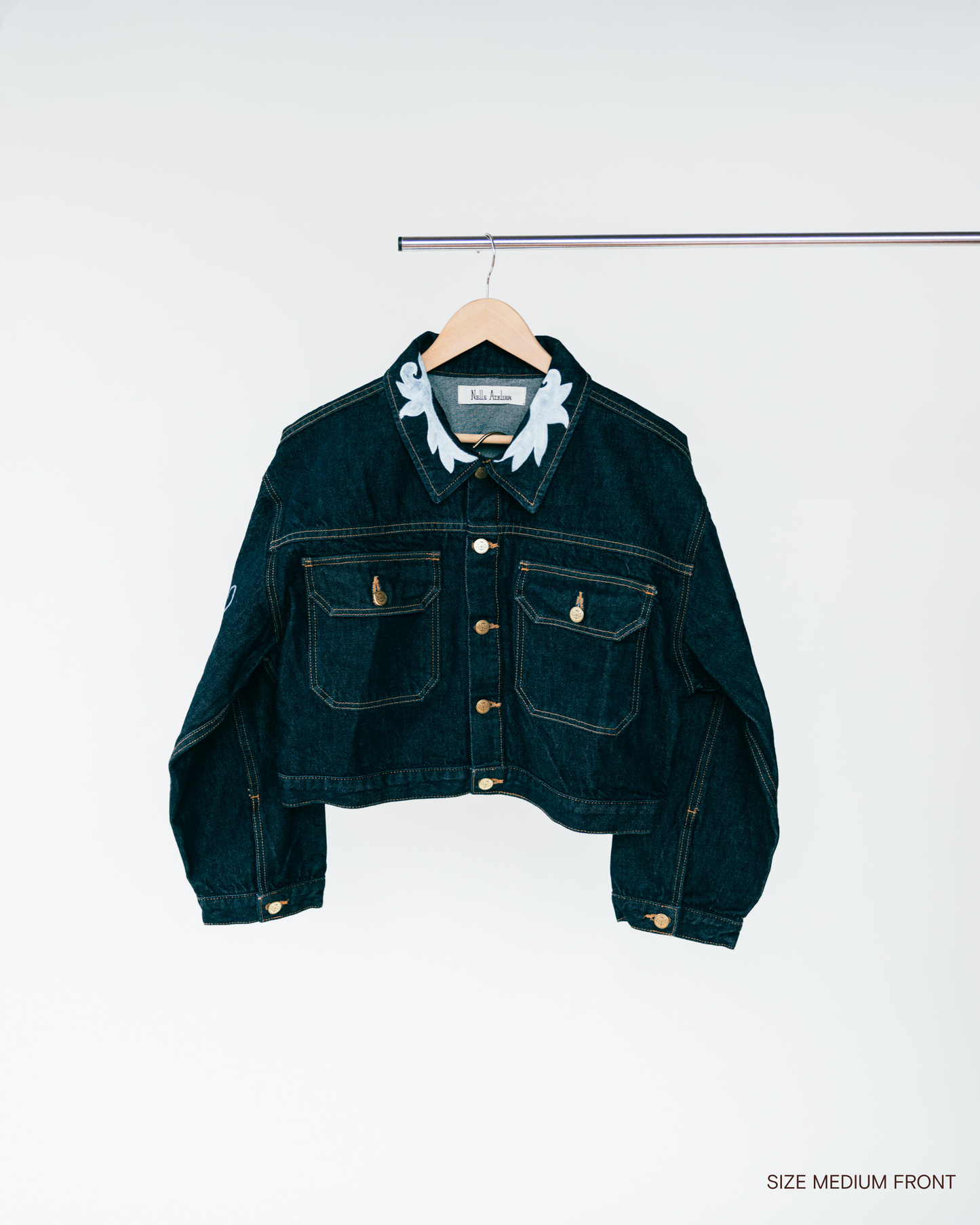 Nelle Atelier X Gabi_Made - The Miri Jacket in Indigo