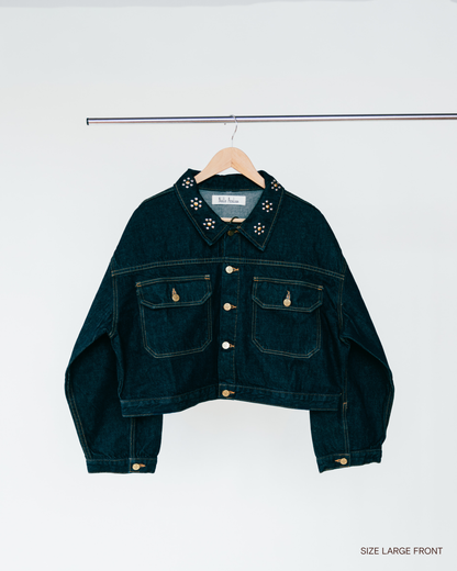 Nelle Atelier X Gabi_Made - The Miri Jacket in Indigo