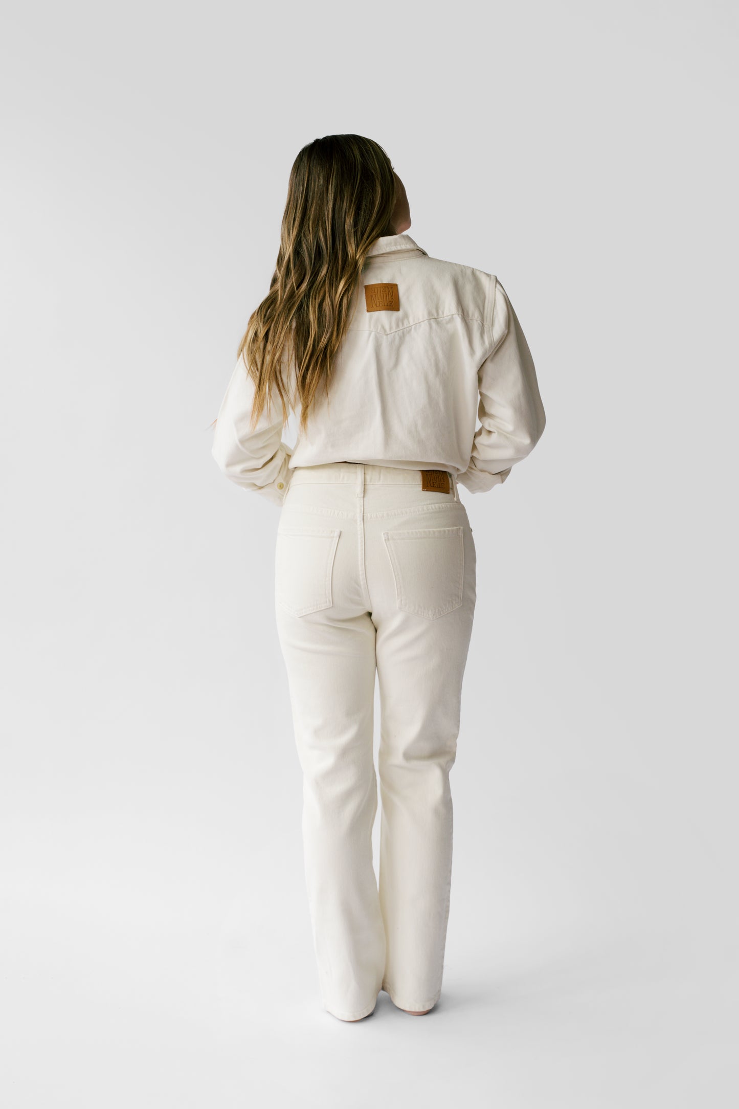 The Kate High-Rise Stovepipe Jean - Pearl