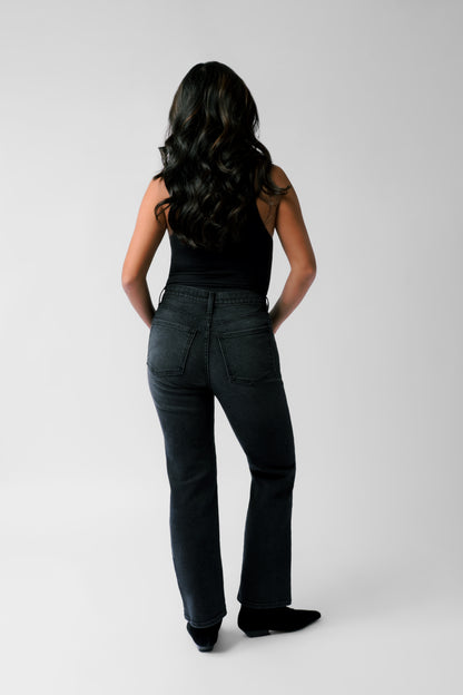 The Kate High-Rise Stovepipe Jean - Kohl