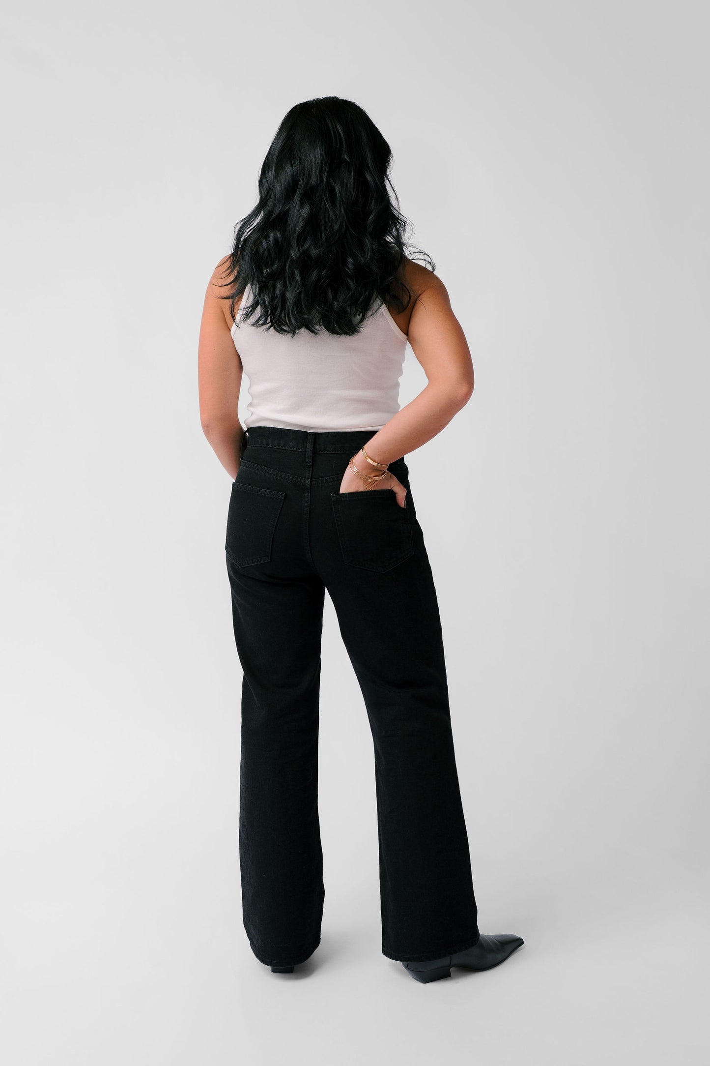 The Rachel Baby Bootcut Jean - Onyx