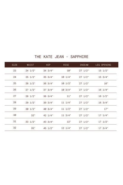 The Kate Jean - Sapphire